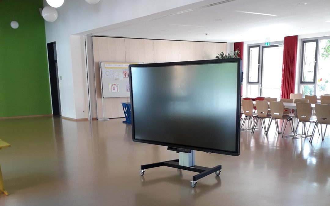 Die digitalen Tafeln sind da – Hurra!